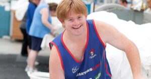 Man with a disability working as a Supported Employee