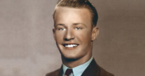 Portrait of Lionel Watts as a young man