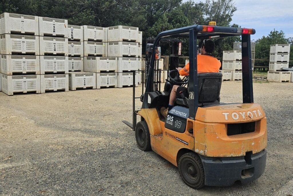 Luke scales new heights at Summerland Farm