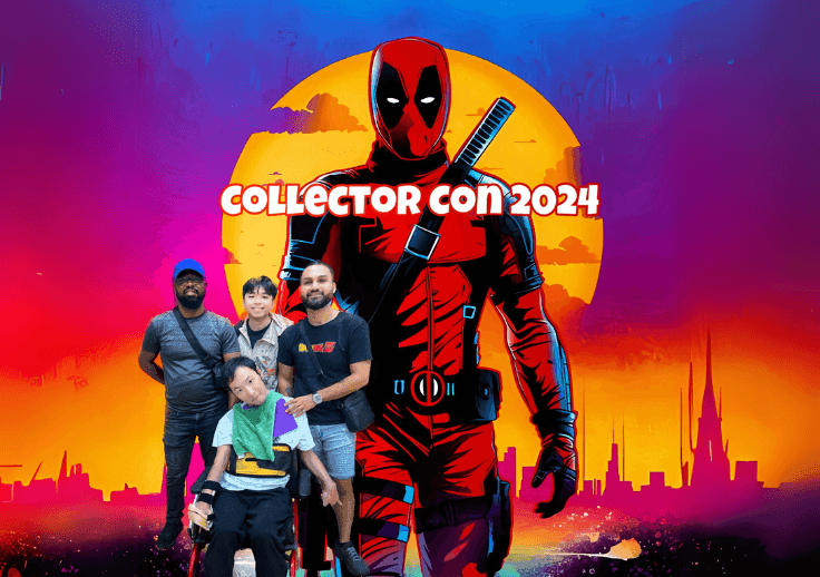 Cowabunga! Phillip heads to the Collector Convention