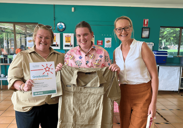 Celebrating our Alstonville Work Ready graduates