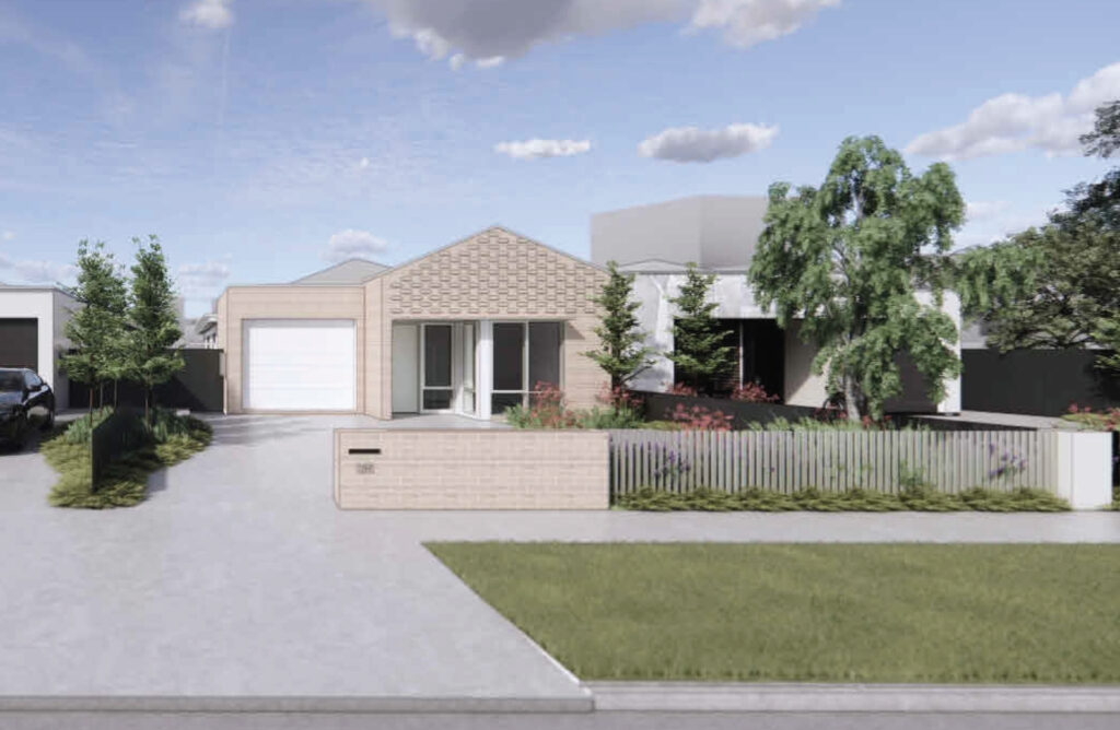 Front view of Thomastown SDA home.