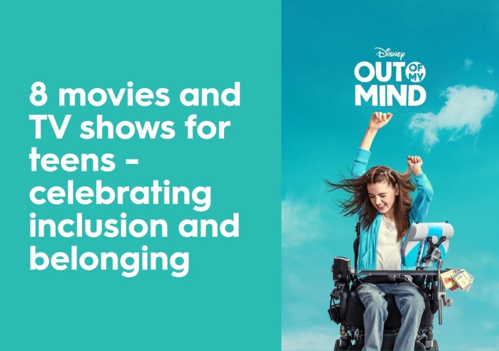 Movie poster for 'Out of My Mind' On Disney