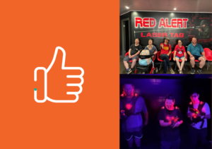 Game on: Charlestown Hub comes together for laser tag 