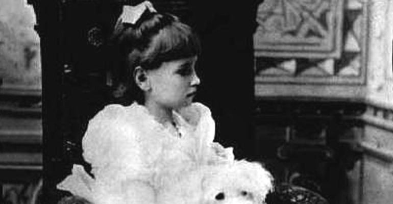 Helen Keller as a young child