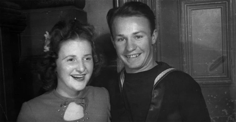 Dorothy and Lionel on their first date