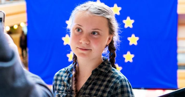 Greta Thunberg at Parliament