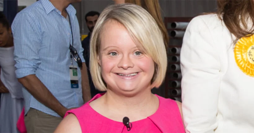 Lauren Potter celebrate the opening ceremony of the LA 2015 Special Olympics at the Coliseum