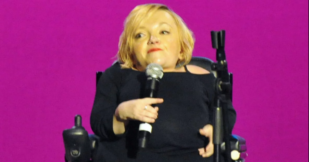 Stella Young performing at the Global Atheist Convention 2012 in Melbourne, Australia