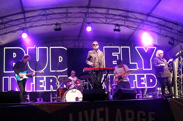 Rudely Interrupted on stage