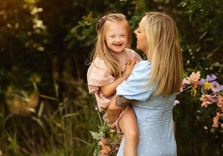 Aruma behaivour support practitioner Vic with her daughter Ella.